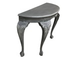 Painted Console Foyer Table Half Round Painted Dee