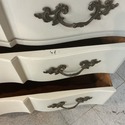 Vintage Tall 6 Drawer Dresser Painted Pale Sage Ce