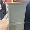 Vintage Tall 6 Drawer Dresser Painted Pale Sage Ce