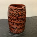 Tennessee TN Clayworks Redware Tall Pitcher Jug Ha