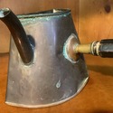 Antique Copper 1/2 Teapot or Watering Can Flat Bac
