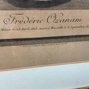 Antique Print Frederic Ozanam 19th C French Schola