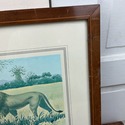 Lions in Serengeti Print by Charles Baskerville #'