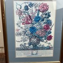 Twelve Months of Flowers March Vintage Print Botan