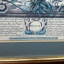 Twelve Months of Flowers March Vintage Print Botan