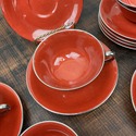Limoges Charles Ahrenfeldt Teacups Saucers Lot Ora