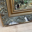 Oil Painting on Canvas Italian European Fishing Bo