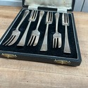 Mappin and Webb Ltd Boxed Pastry Forks Cake Forks 