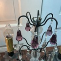 Set Vintage French Girandole Table Lamp Candelabra