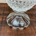 Tall Stunning Lead Crystal Vase 12" Tall Footed Ba