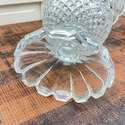 Tall Stunning Lead Crystal Vase 12" Tall Footed Ba