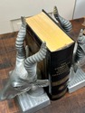 Arthur Court MCM Antelope Gazelle Bookends Silver 