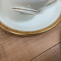 Royal Worcester Athena 4 Teacups & 5 Saucers White