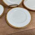 Royal Worcester Athena 4 Bread Butter Plates Whit 