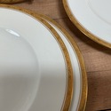 Royal Worcester Athena Salad Plates set of 4 White