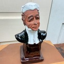 Chelsea Pottery Statue Figure Judge Lawyer Barrist