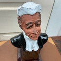 Chelsea Pottery Statue Figure Judge Lawyer Barrist