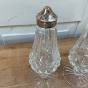 Waterford Lismore Salt and Pepper Shakers Set 6.5"