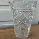 Gregorian Strawberry Waterford Vase 7" Footed
