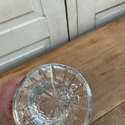Gregorian Strawberry Waterford Vase 7" Footed