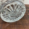Vintage Crystal Ice Bucket Pinwheel Fan Pineapple 