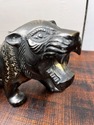 Hand Etched Brass Tiger Figure Roaring Walking Lar