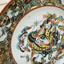 1000 Butterflies Chinese Export Plate 8.5" Colorfu