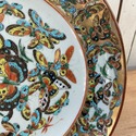 1000 Butterflies Chinese Export Plate 8.5" Colorfu