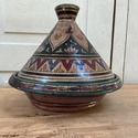 Moroccan Tagine Cooking Serving Pot Signed Safi Po