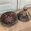 Moroccan Tagine Cooking Serving Pot Signed Safi Po