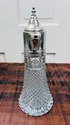 Vintage Glass Silverplate Wine Decanter Pitcher Ju