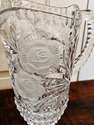 Vintage Lead Crystal Glass Large Pitcher Jug West 