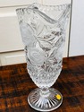 Vintage Lead Crystal Glass Large Pitcher Jug West 