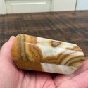 Onyx Trinket Jewelry Box Warm Caramel Rust Cream E