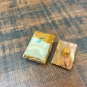 Onyx Trinket Jewelry Box Warm Caramel Rust Cream E
