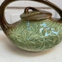 McCoy Green Daisy Tea Set Teapot Sugar Creamer Vin