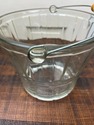 Anchor Hocking Ice Bucket Barrel Form USA Vintage 