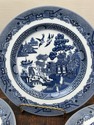 4 Blue Willow Salad Lunch Plates Johnson Brothers 