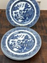 4 Blue Willow Salad Lunch Plates Johnson Brothers 