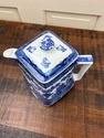 Blue Willow Teapot Ringtons Ltd Tea Merchants Blue