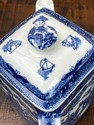 Blue Willow Teapot Ringtons Ltd Tea Merchants Blue