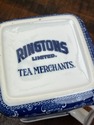 Blue Willow Teapot Ringtons Ltd Tea Merchants Blue