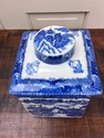 Blue Willow Canister Jar Ringtons Ltd Tea Merchant