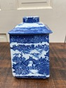 Blue Willow Canister Jar Ringtons Ltd Tea Merchant