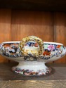Ridgway Imari Corey Hill Footed Tureen Round Bowl 