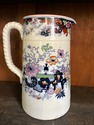 Ridgway English Transferware Large Pitcher Jug Ima