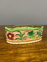 Vintage Ceramic Planter Japanese Majolica Cottagwa