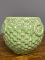 Vintage McCoy Pottery Planter Jardiniere Seafoam Q