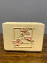 Roseville RRPC Pottery Planter Pink Dogwood Floral