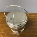 Silverplate Ice Bucket MCM Modern Monogram D Apoll